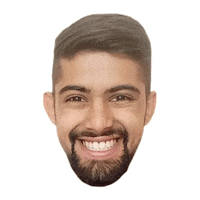 happy laugh Sticker