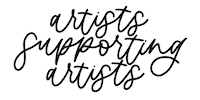 theinkybrush art artist lettering calligraphy Sticker