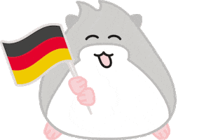 Happy Germany Sticker by hamsta.world