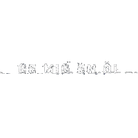 kennethandtheknutters glitch text white beer Sticker