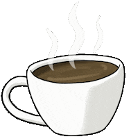 Coffee Cafe Sticker by Three Under the Rain