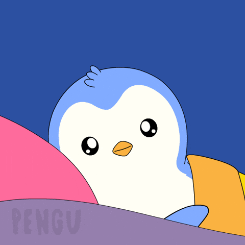 Tired Good Night GIF by Pudgy Penguins