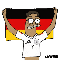 Germany Football Sticker by shremps