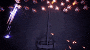 KONAMI laser explode shooter bullet GIF