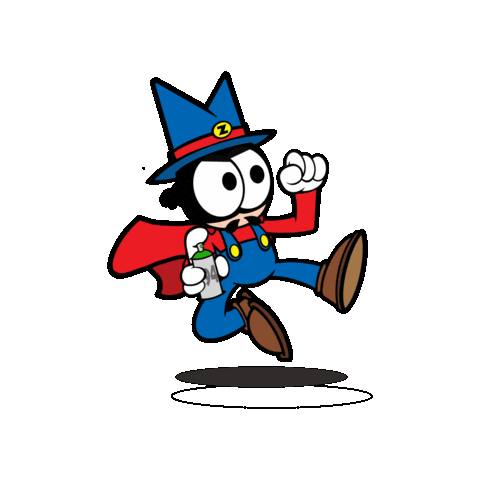 zdey giphygifmaker game cartoon mario Sticker