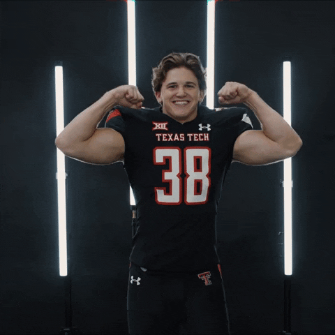 College Football Sport GIF by Texas Tech Football