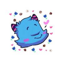 angycortoons cartoon monster halsey webtoon Sticker