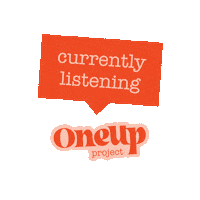 oneupproject oneup one up one up project oneup project Sticker