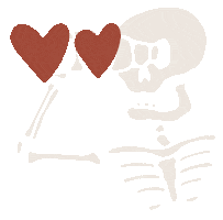 Halloween Love Sticker