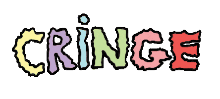 Rainbow Text Sticker