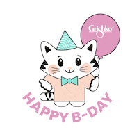 Happy Birthday Sticker by Grishko