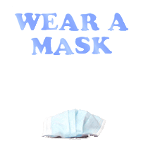 Mask Stay Sticker by CreateDrop