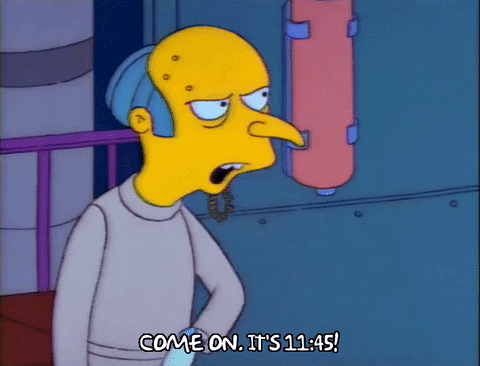 Season 3 Time GIF by The Simpsons