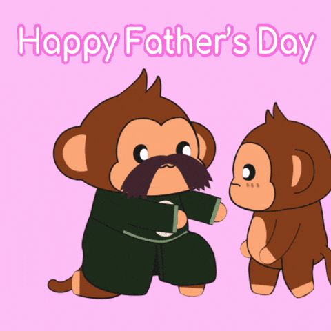 Fathers Day Love GIF by Chimpers