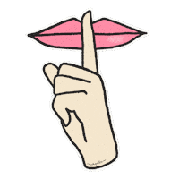 Be Quiet Good Night Sticker by eva pils