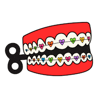 Teeth Mouth Sticker