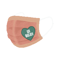 Pink Mask Sticker