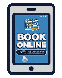 YXEQuickClean car phone internet clean Sticker