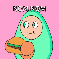 Munching Nom Nom GIF by Fatman