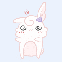 Confused Cute Bunny GIF