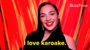 Wonder Woman Karaoke GIF by BuzzFeed