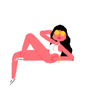 Relax Argentina Sticker by The Juan Casal Studio