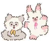 Rabbit Ok Sticker by koimoffee