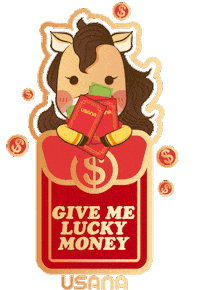 Horse Love Sticker by USANA Regional Asia