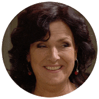 happy rosa STICKER by vrt