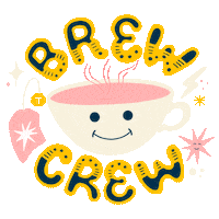 Tea Time Sticker
