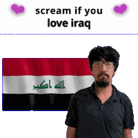 Iraq Flag Sticker