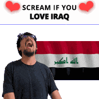 Iraq Flag Sticker