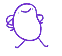 Happy Dance Sticker by Eledraws (Eleonore Bem)