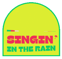 Singin In The Rain Rainbow Sticker by Light House Cinema