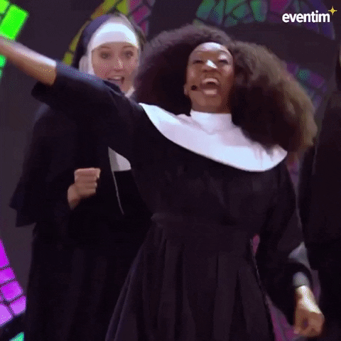 Sister Act GIF by EventimUK