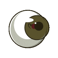 MANXA21 eye disc framebyframe manxa Sticker