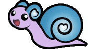 Yumieps happy snail mieps Sticker
