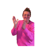 Desocialmediamiep girl cheer applause entrepreneur Sticker