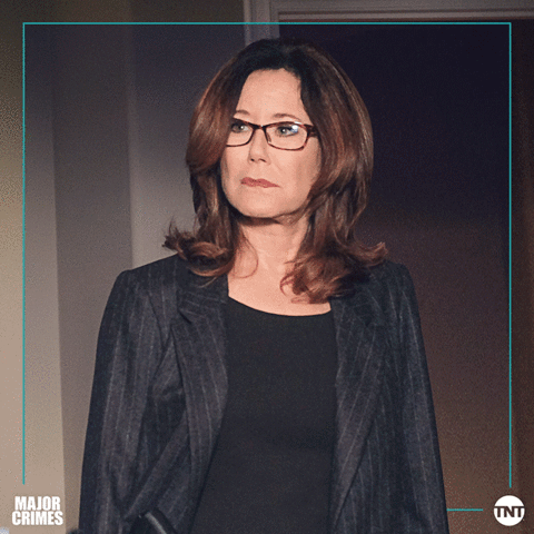 TNTDrama tnt mary mcdonnell major crimes best actress GIF