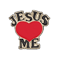 pinnedpins heart jesus christian pin Sticker