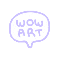 Wow Art Sticker