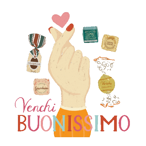 1878Venchi yummy chocolate delicious gelato Sticker