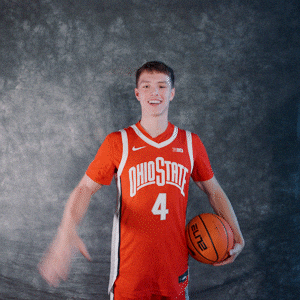 Basketball Hello GIF by Ohio State Athletics