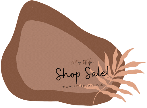 acupofdee giphyupload sale shop sale acupofdee Sticker