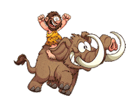 thecave pizza cave caveman saskatoon Sticker