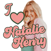 jazmynproduces heart natalie henry nat henry Sticker