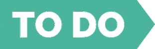 To Do Arrow Sticker by bloggercoachingde
