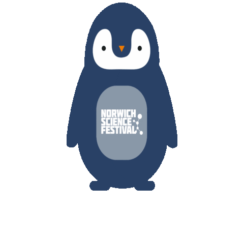 Penguin Nsf Sticker by The Forum, Norwich