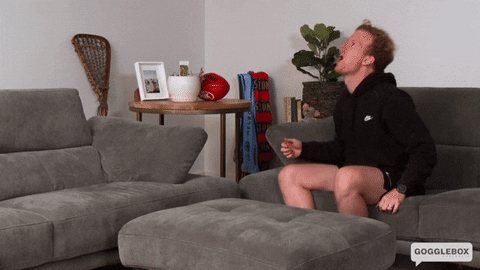 Snack Watching Tv GIF by Gogglebox Australia
