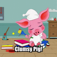 Confused Library GIF by The Pigasso